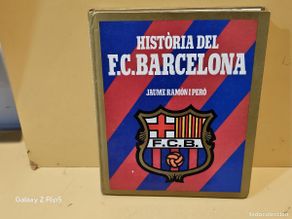 Vintage: libro de histroia de F.C. barcelona